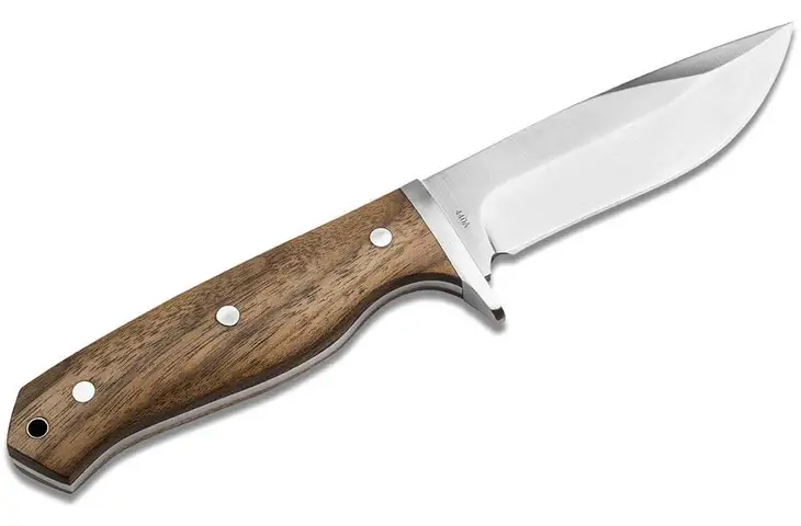 Boker Drop Walnut 4.25in Fixed Blade Knife - view 2